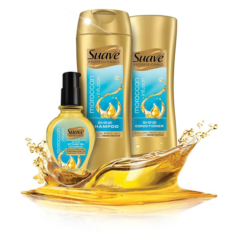 Suave Professionals Moroccan Infusion Shampoo & Conditioner - 25.2 fl oz