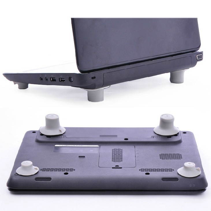 4Pcs Laptop Cooler Pad Tablet Stand Portable Desktop Holder