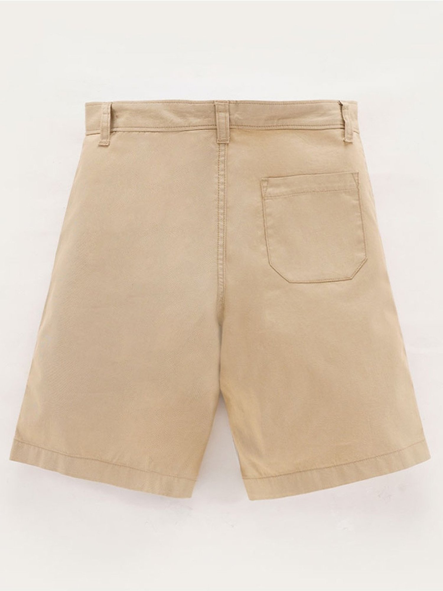 Edheads Kids Beige Cotton Regular Fit Shorts