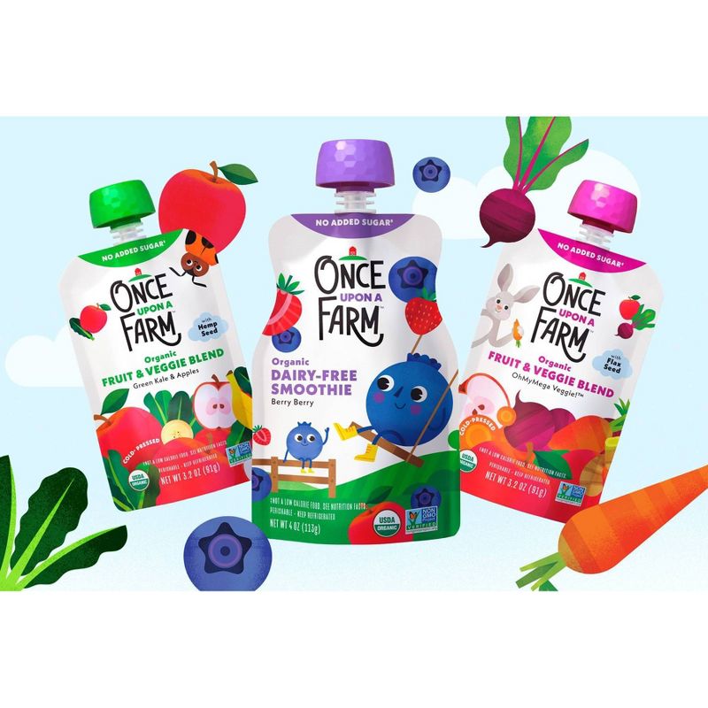 Beech-Nut Fruit & Veggie Bars Apple & Spinach - 5ct