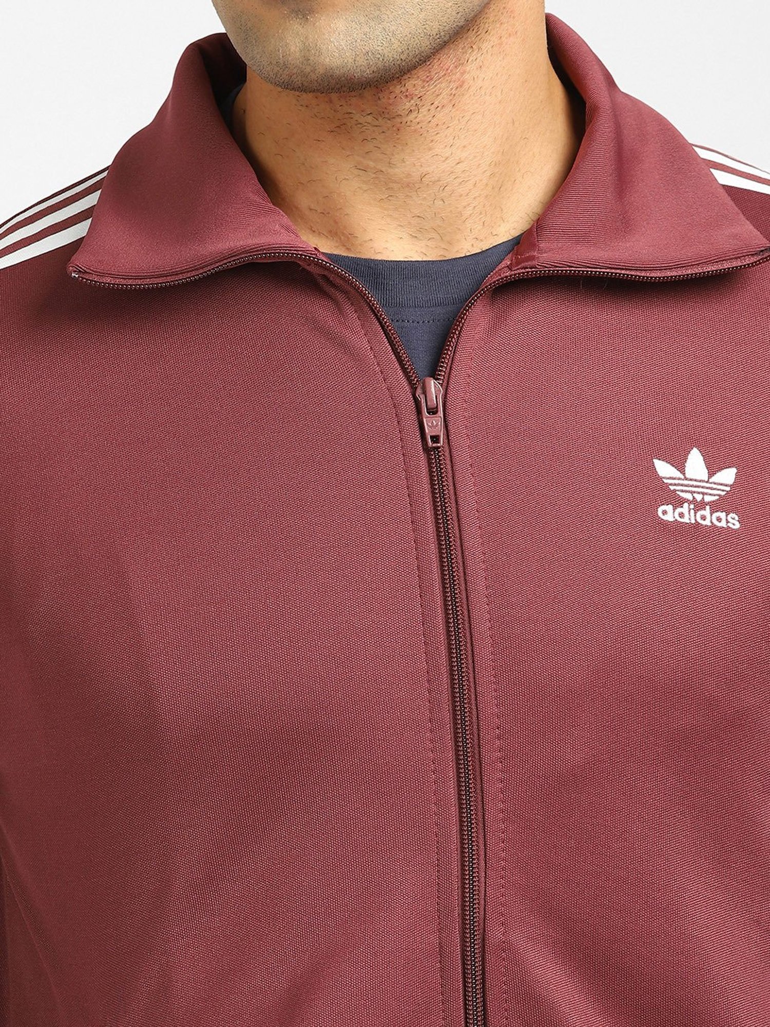 Adidas Originals Red Full Sleeves Jacket