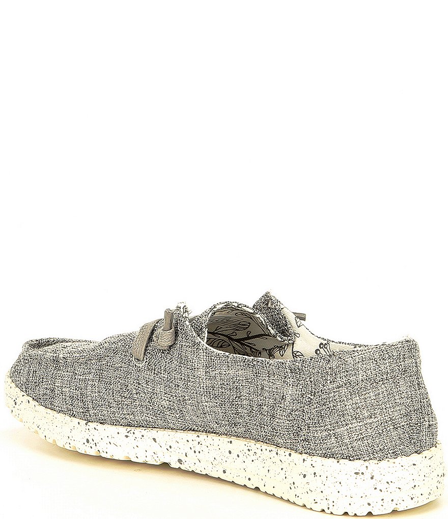 Hey Dude Women's Wendy Linen Washable Slip-Ons