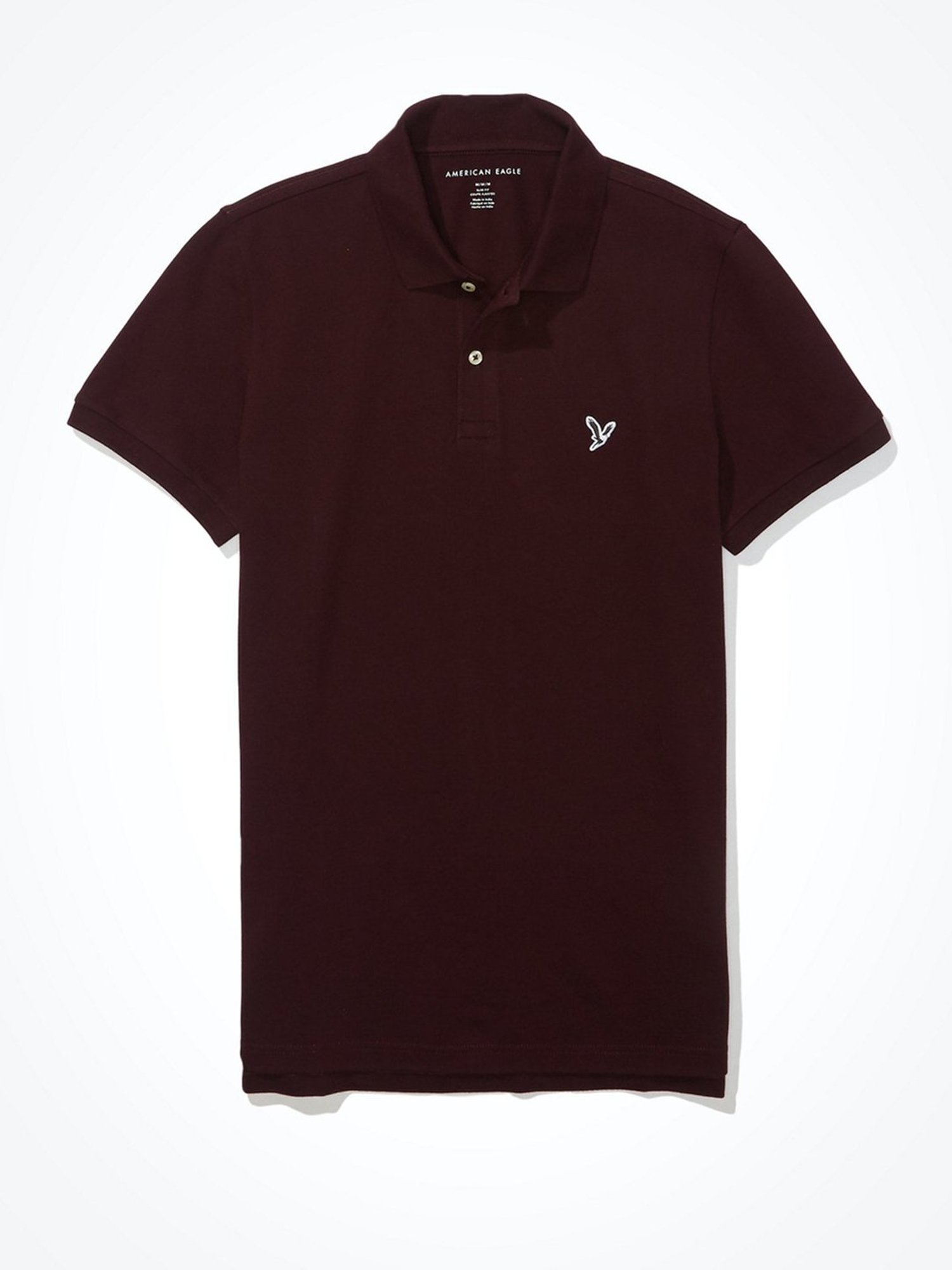 American Eagle Wine Polo T-Shirt