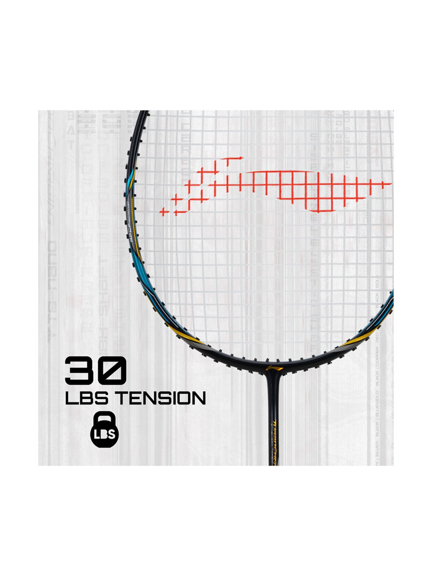 Li-Ning Turbo Charging Z Boost Badminton Racket (Ink Black) Size - Medium