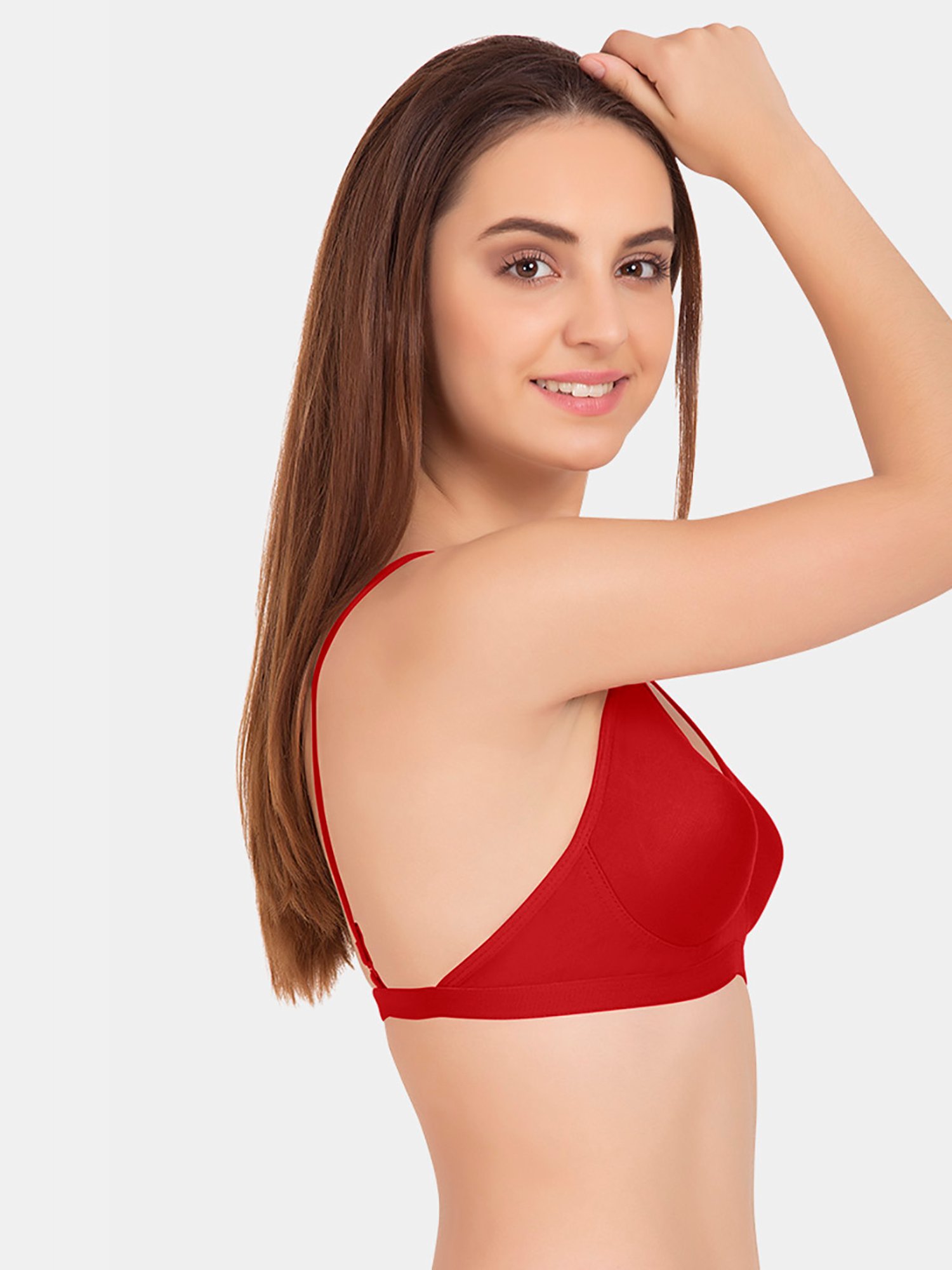 Tweens Red Non Wired Non Padded T-Shirt Bra