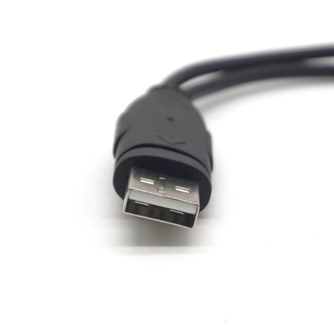 Plugadget USB to Dual PS/2 Cable USB Male to Female PS/2 Adapter Converter Extension Cord for Keyboard Mouse Scanning Gun PS2 to USB Wire