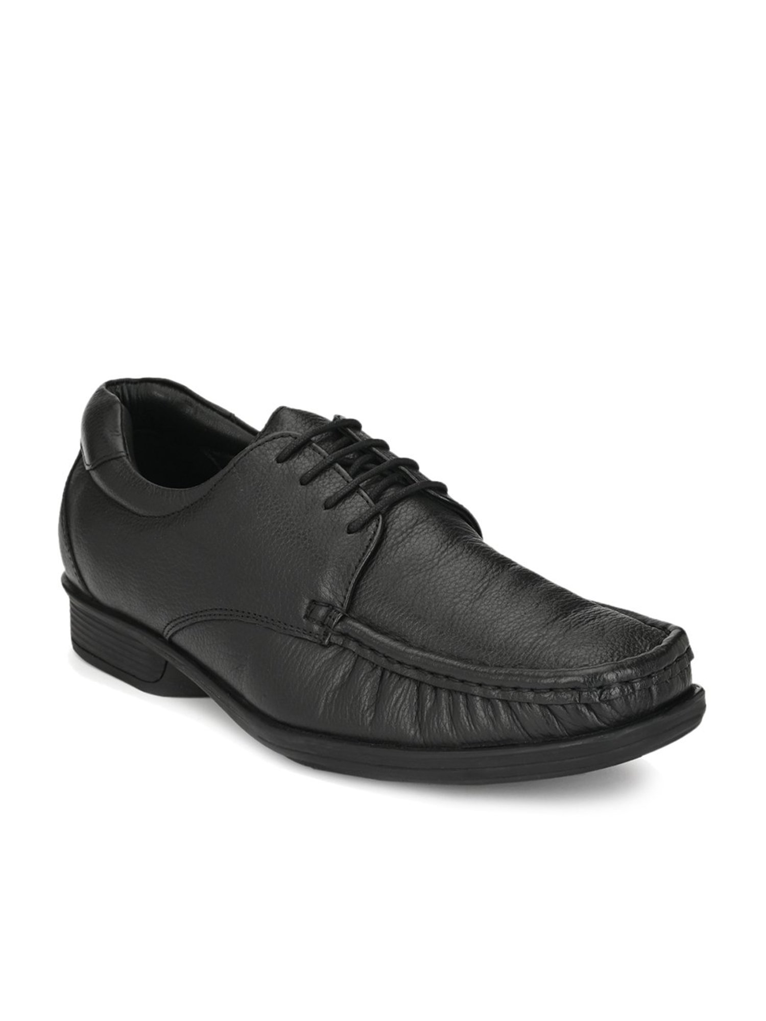Delize Black Derby Shoes