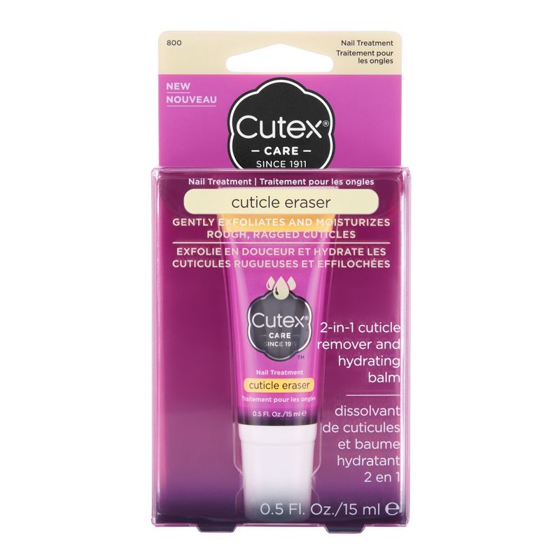 Cutex Nail Cuticle Eraser - Nail Treatment - .5 fl oz