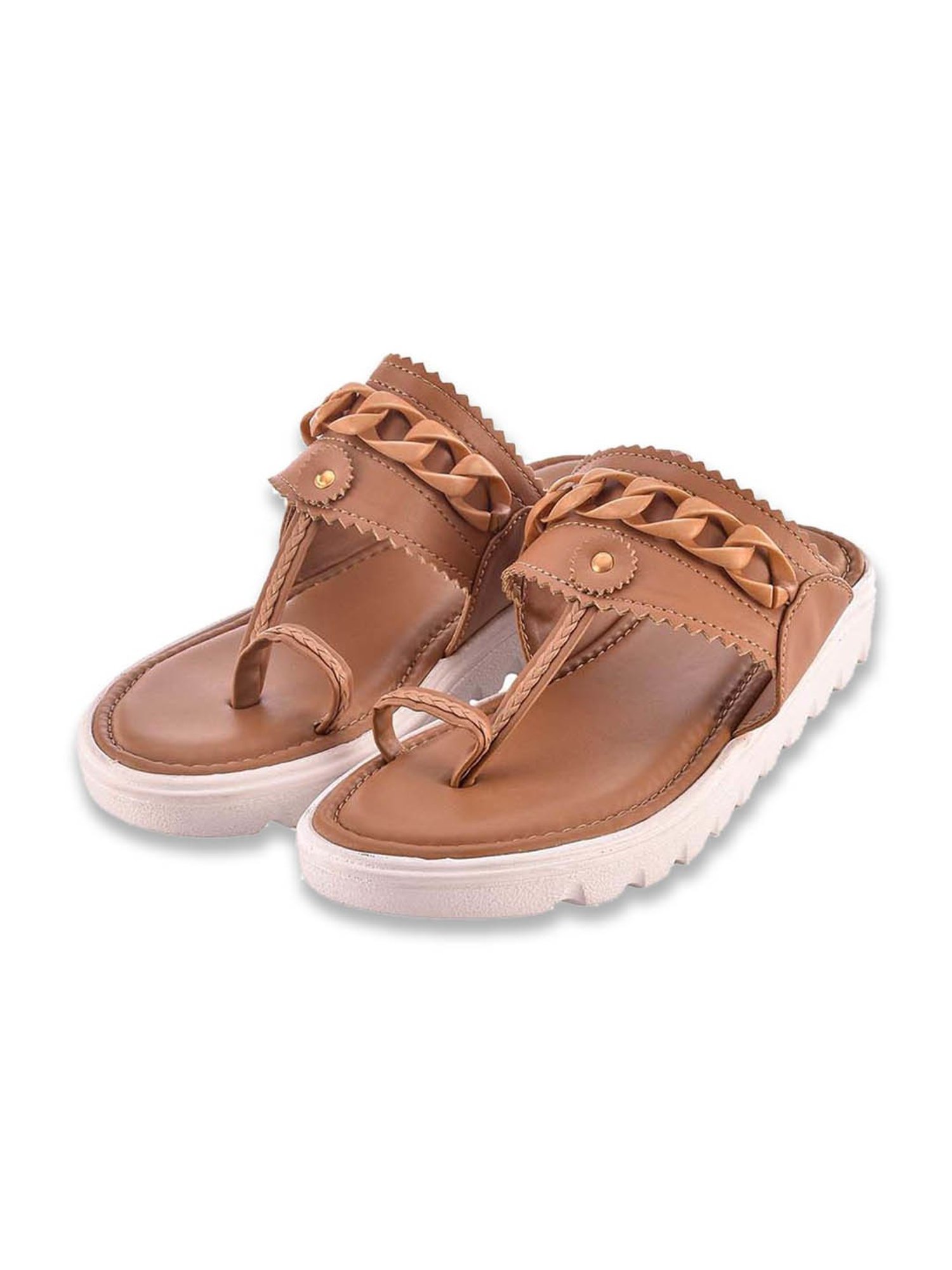 Sole House Women's Nude Toe Ring Sandals