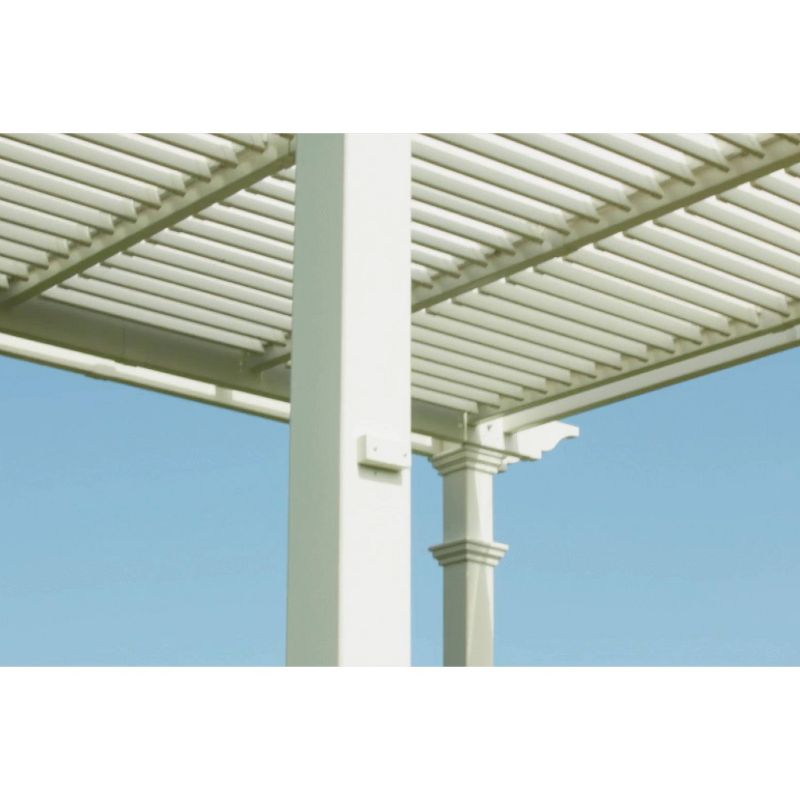 10' x 10' Avalon Louvered Pergola - Vita