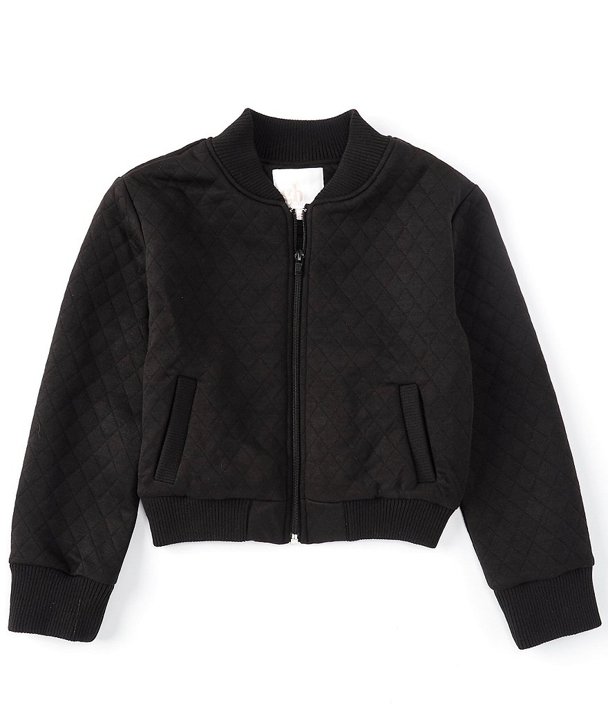 GB Girls Big Girls 7-16 Quilted Bomber Jacket