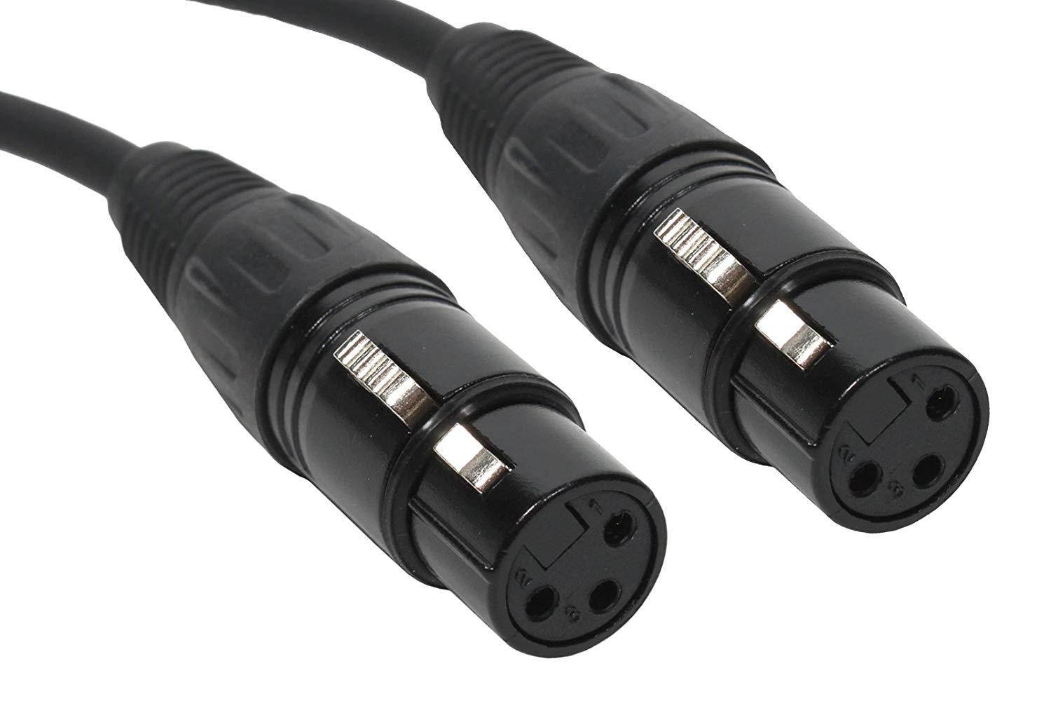 Elite Core SuperFlex Gold SFP-101XFXF XLR Female Patch Cable, 1-Feet