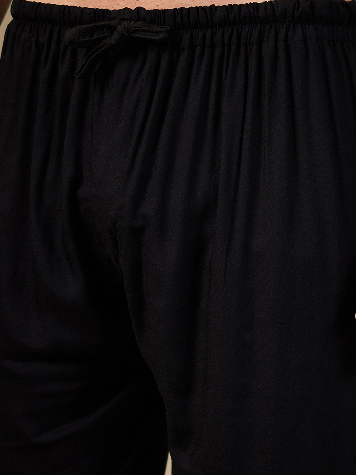 Sanwara Black Regular Fit Ethnic Pants