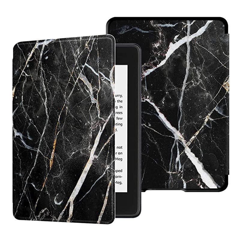 Water-Safe Case for All-New Kindle Paperwhite (10th Gen - 2018 Release only&mdash;Will Not fit Prior Gen Kindle Devices), Marble Black
