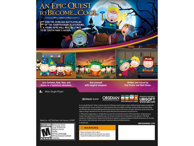 South Park: The Stick of Truth - Xbox One