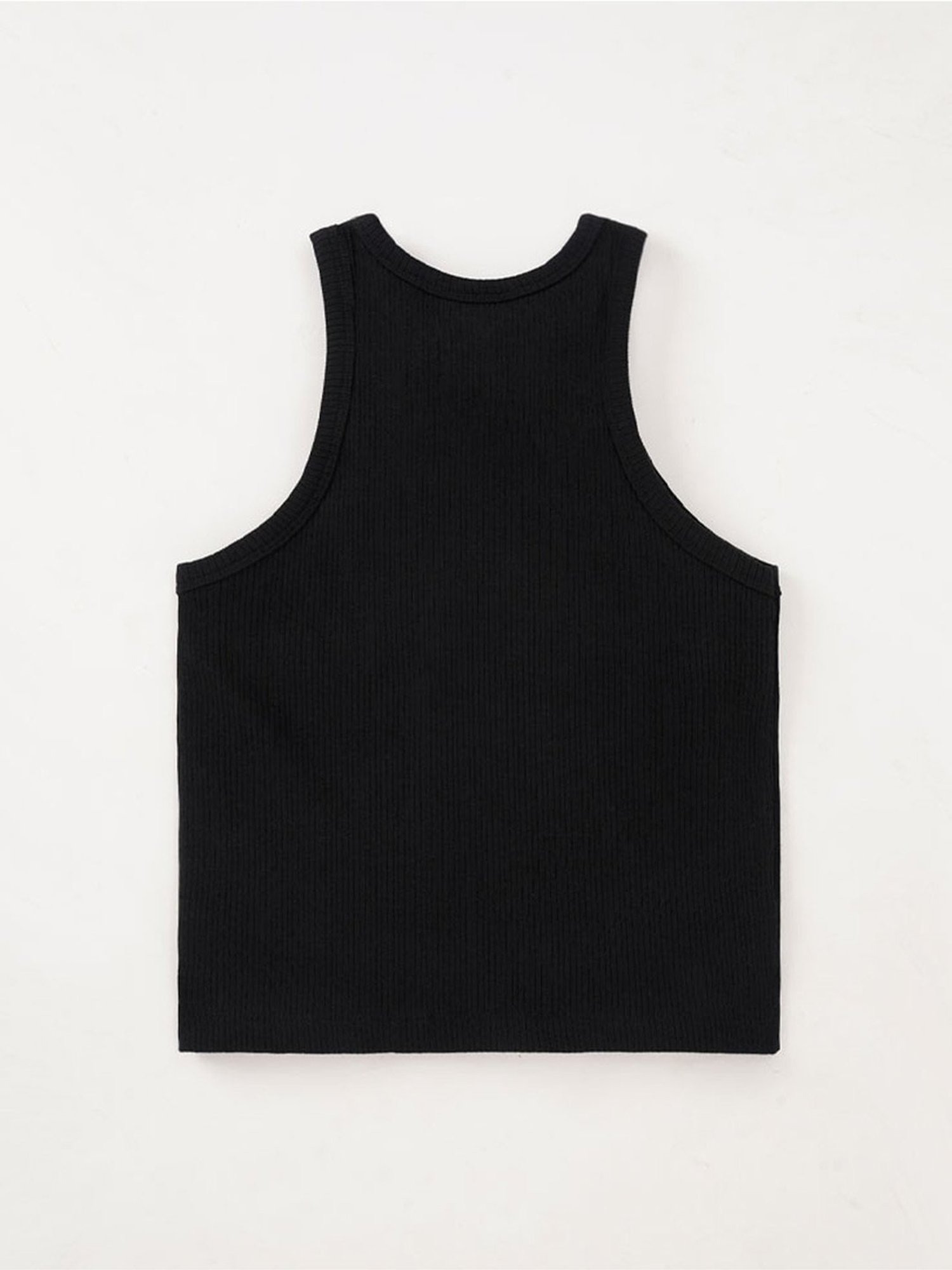 Edheads Kids Black Cotton Regular Fit Tank T-Shirt