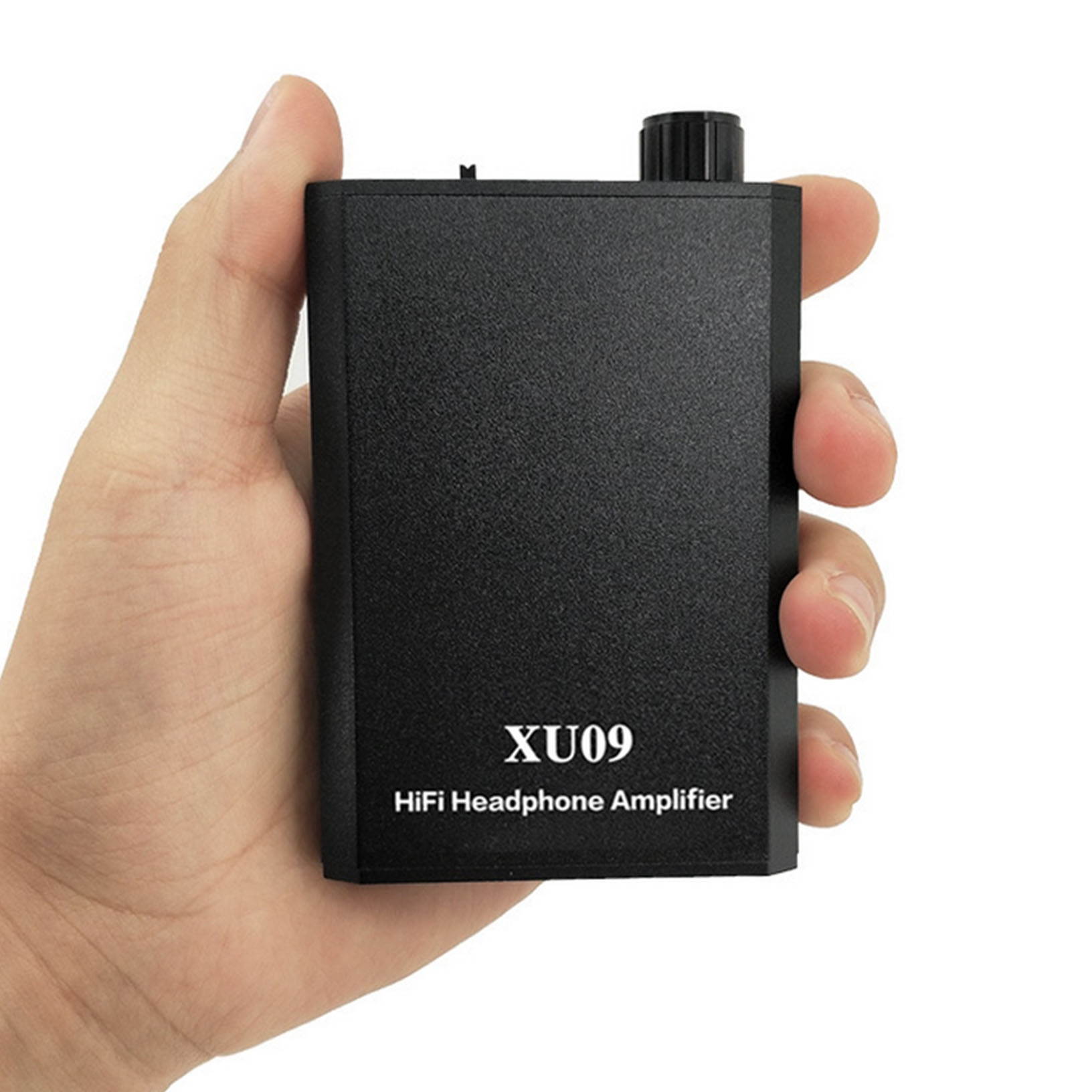 Mini Audio HIFI Headphone Amplifier Portable Earphone AMP 3.5mm w/USB Cable NEW