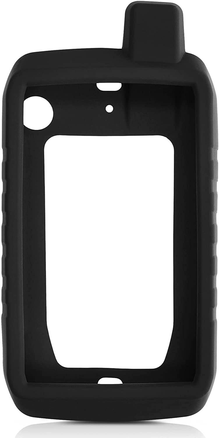 kwmobile Case Compatible with Garmin Montana 700 - GPS Handset Navigation System Soft Silicone Skin Protective Cover - Black