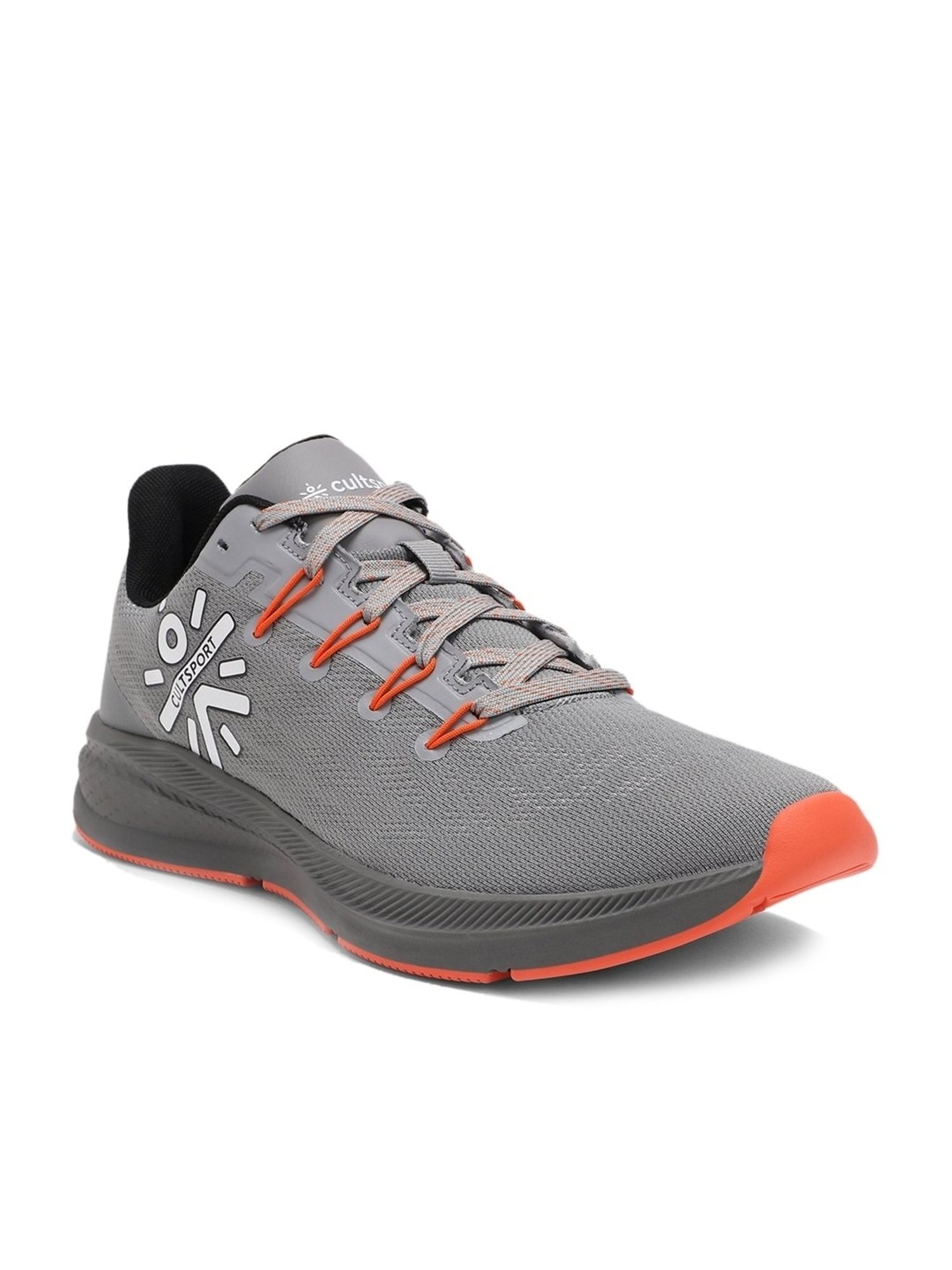 Cultsport Men's Firebird Grey Running Shoes