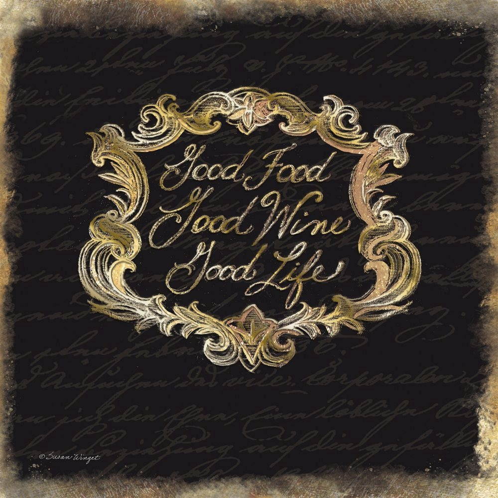 Lang Gilded Wine (1117003) Recipe Book, Large, MULTI