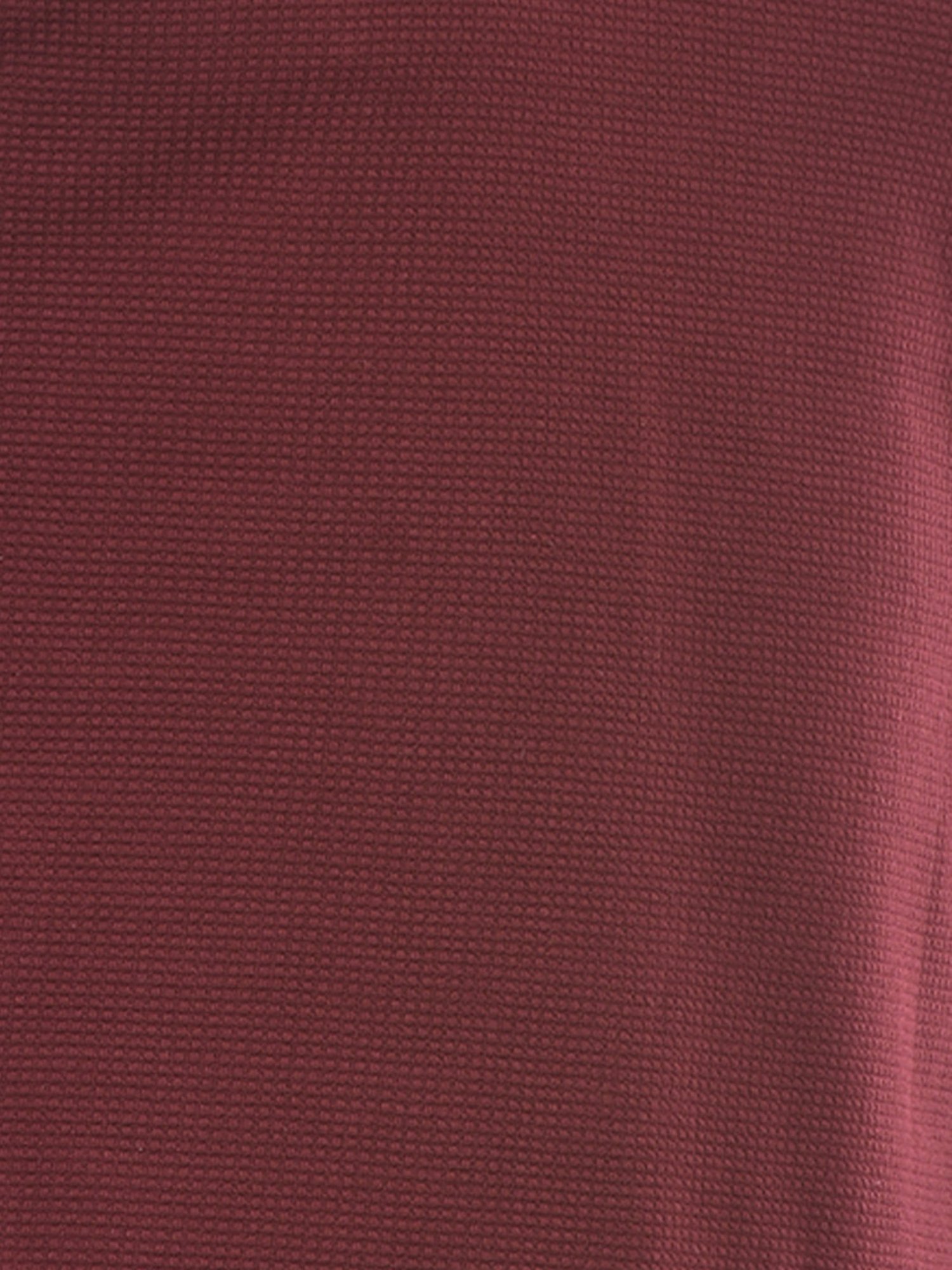Integriti Wine Regular Fit Textured T-Shirt