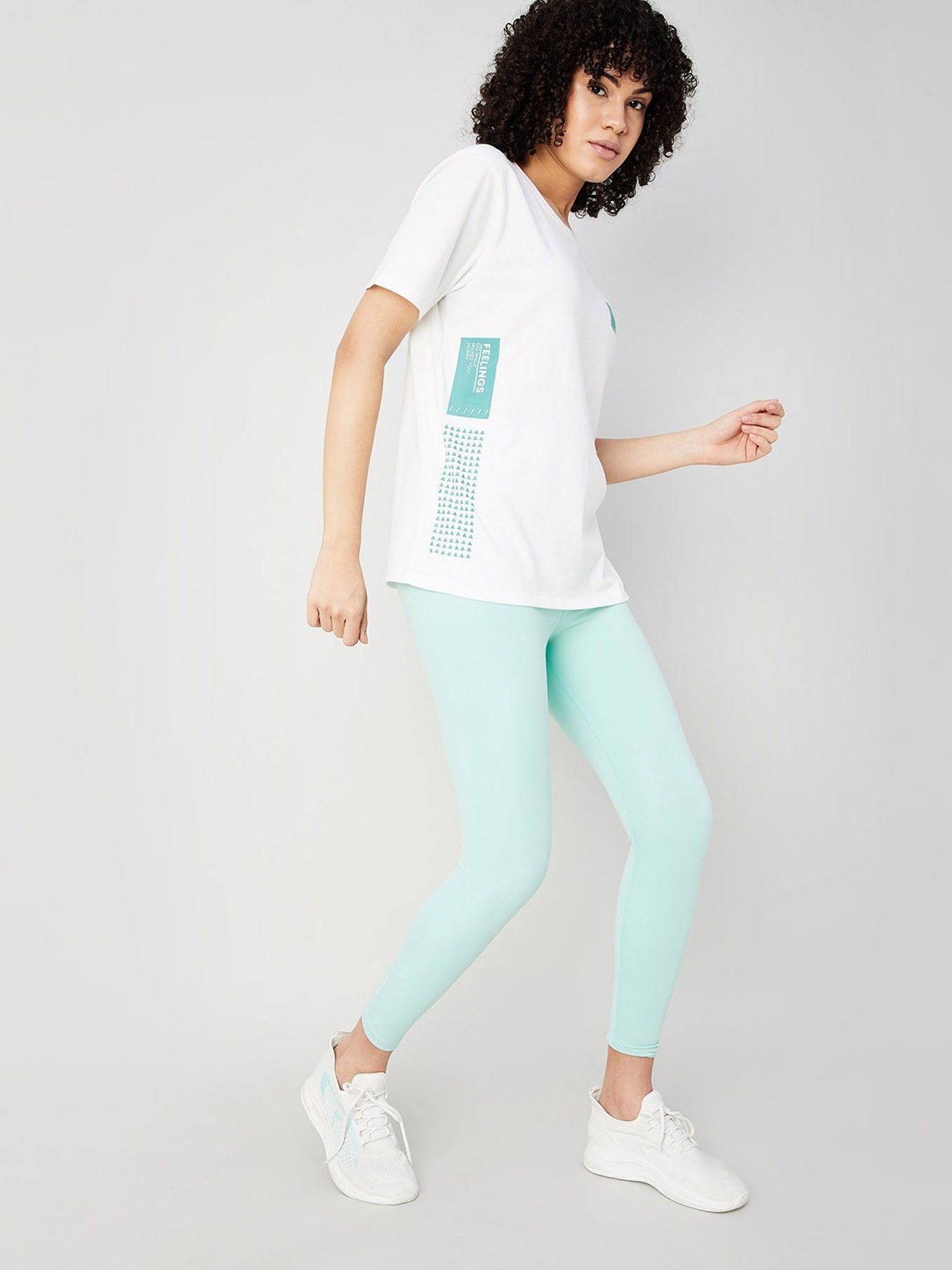 KAPPA White Graphic Print T-Shirt