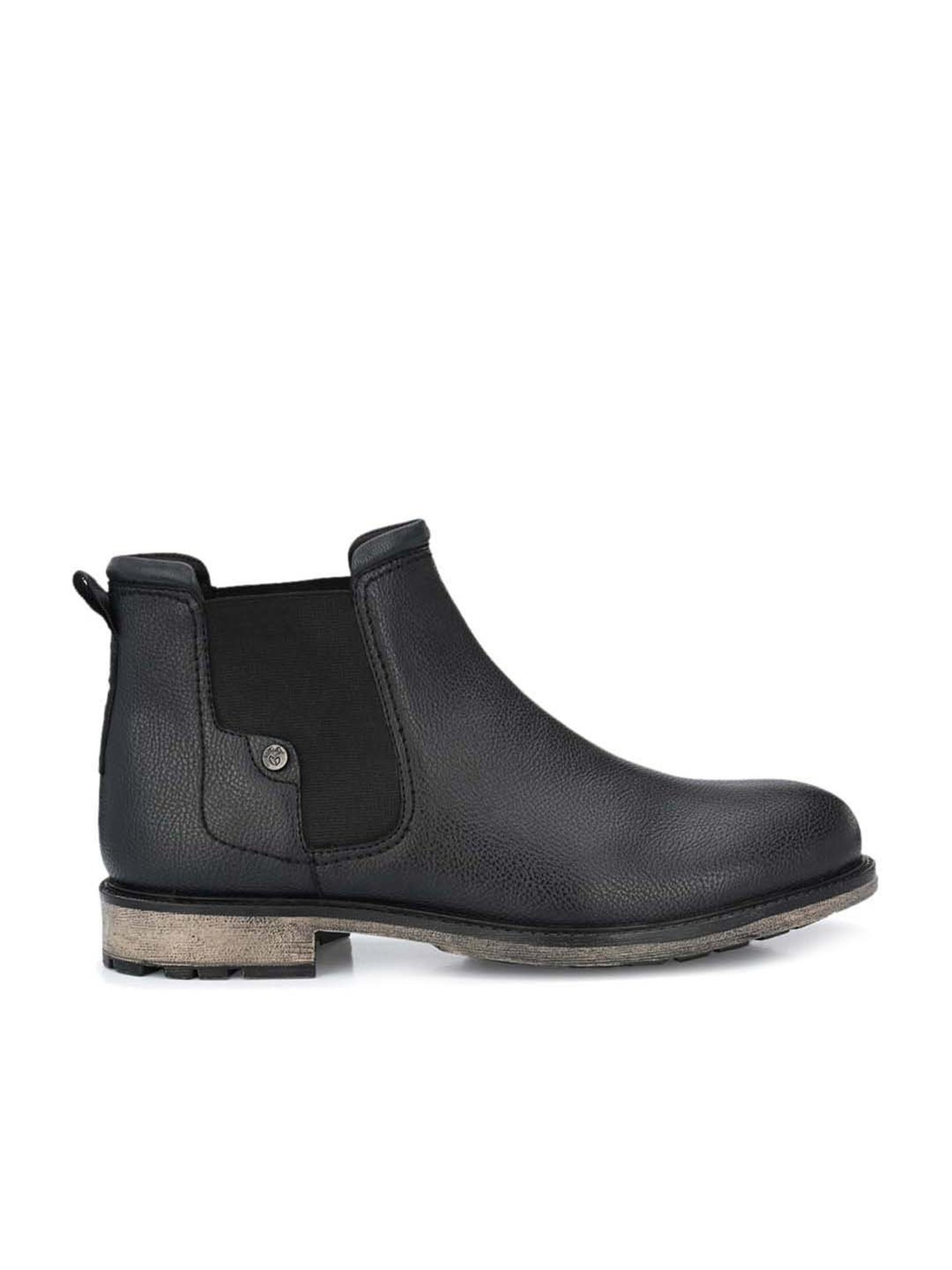 Delize Men's Black Chelsea Boots