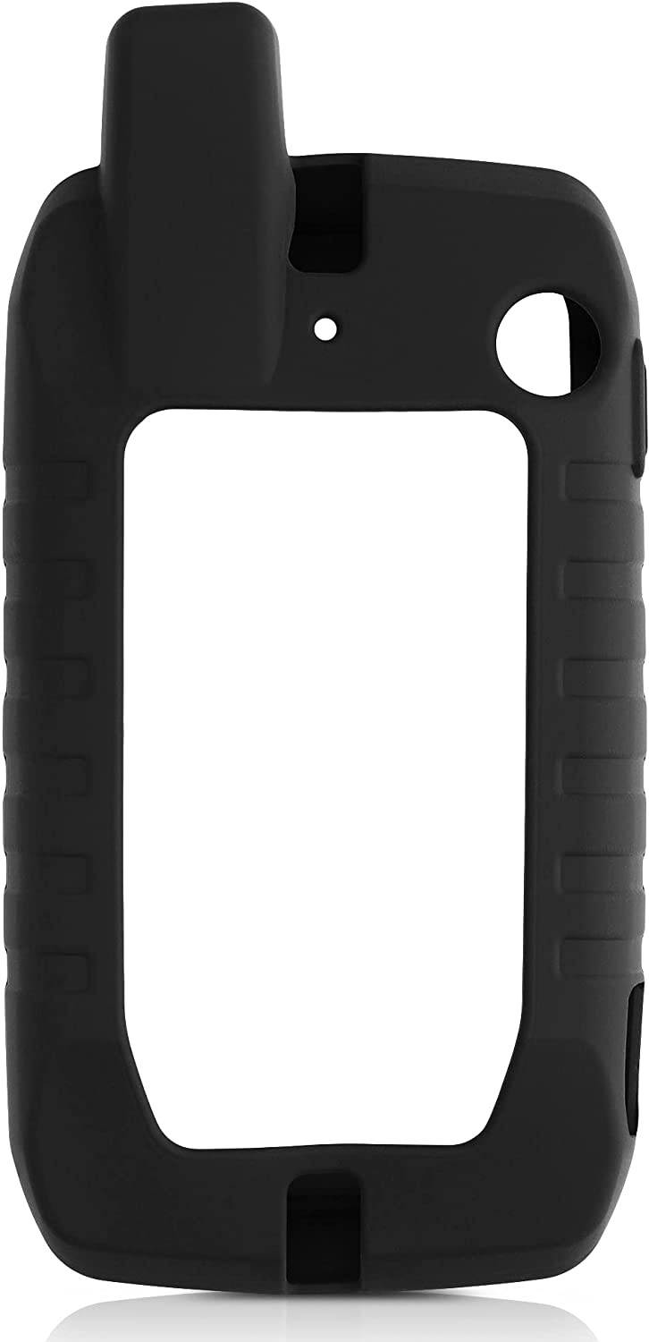 kwmobile Case Compatible with Garmin Montana 700 - GPS Handset Navigation System Soft Silicone Skin Protective Cover - Black