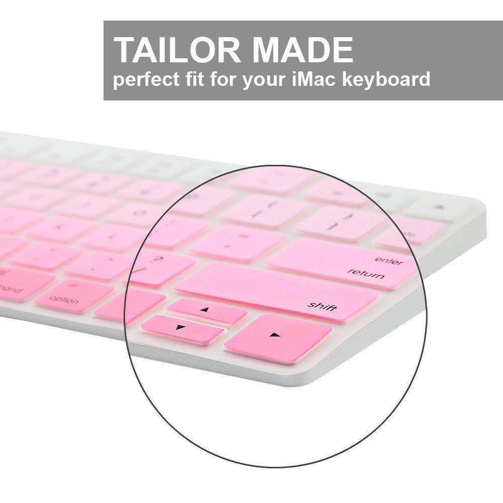 All-inside Ombre Pink Cover for Apple Magic Keyboard (MLA22LL/A) with US Layout