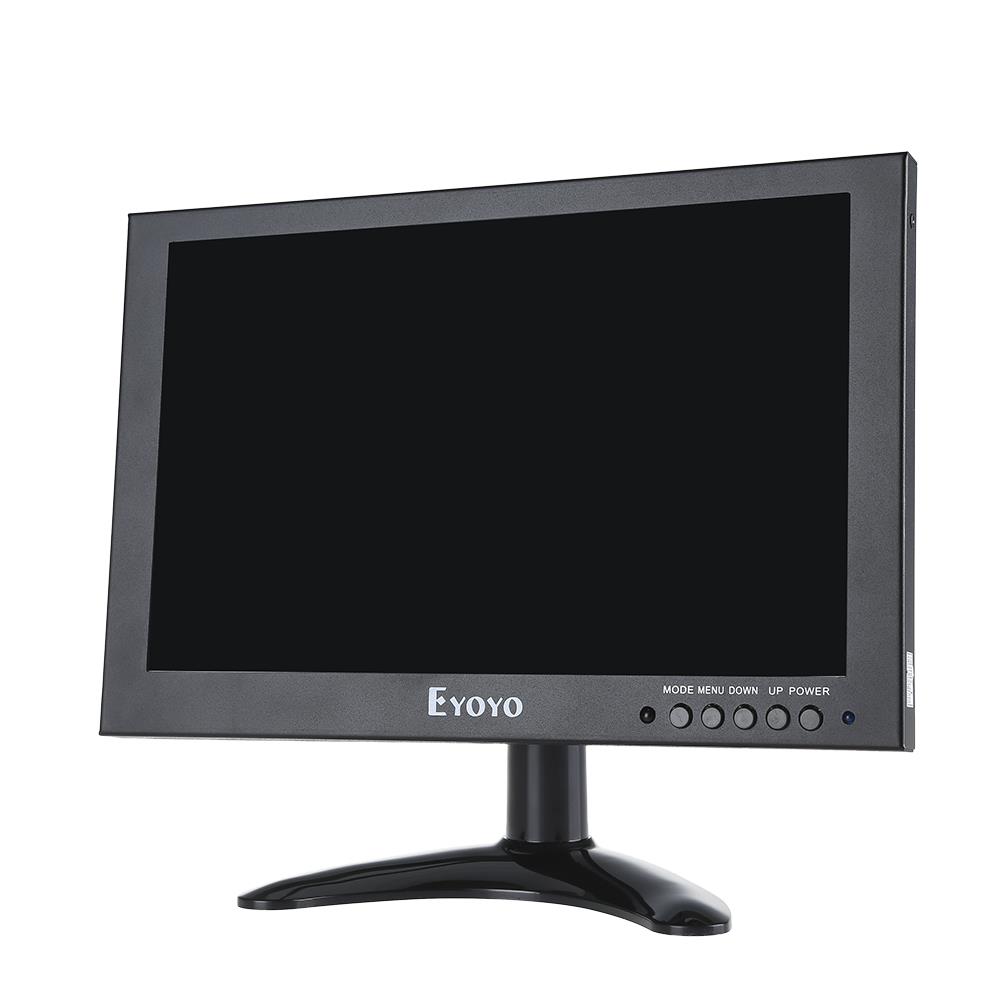 Eyoyo 10 Inch LED Monitor 1920*1200 HD VGA AV BNC USB Video Input IPS Touch Screen Monitor For CCTV DVD PC