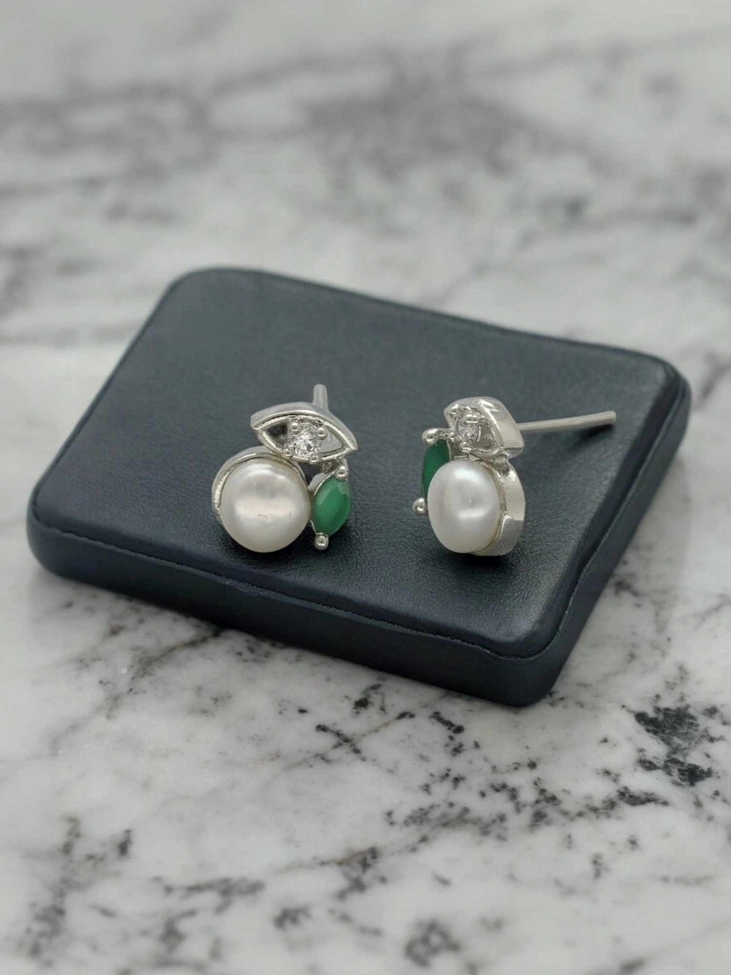 Sri Jagdamba Pearls Dheera Pearl Earrings for Women and Girls