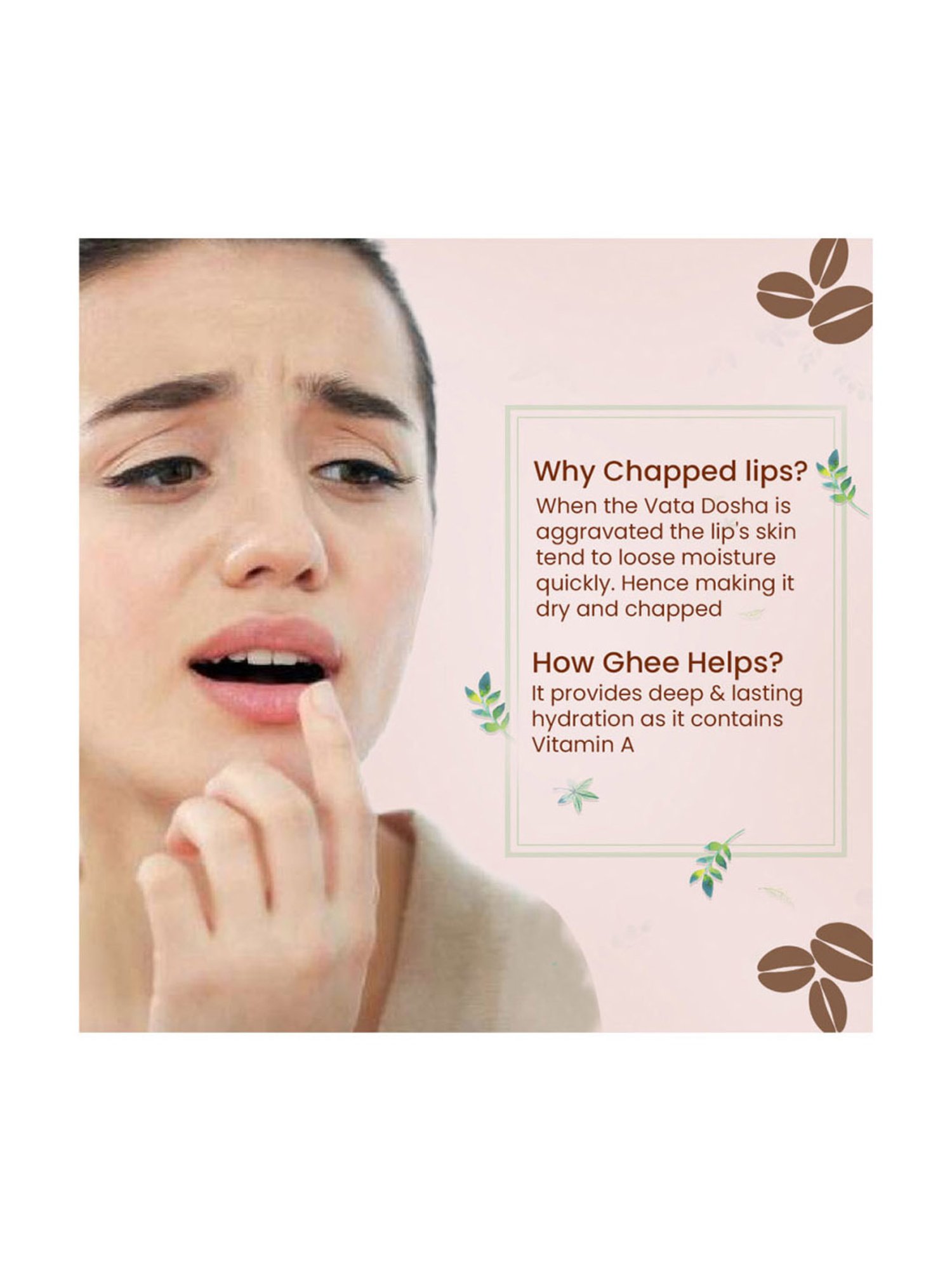 Blue Nectar Shubhr Coffee Lip Balm - 15 gm