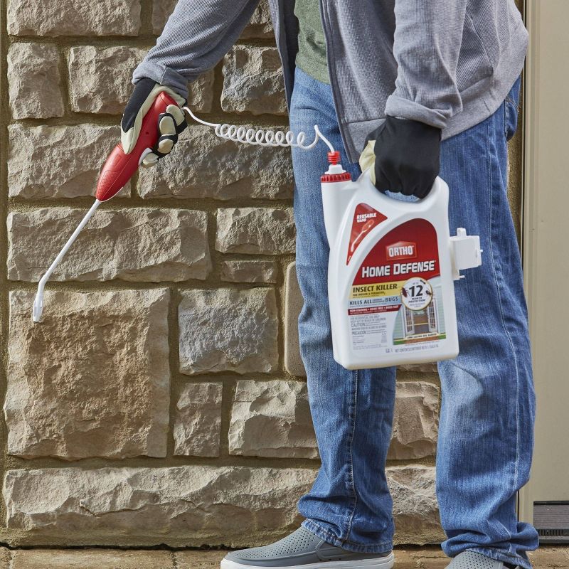 Ortho Home Defense Indoor & Perimeter Insect Killer 1.1 Gallon Ready to Use Wand