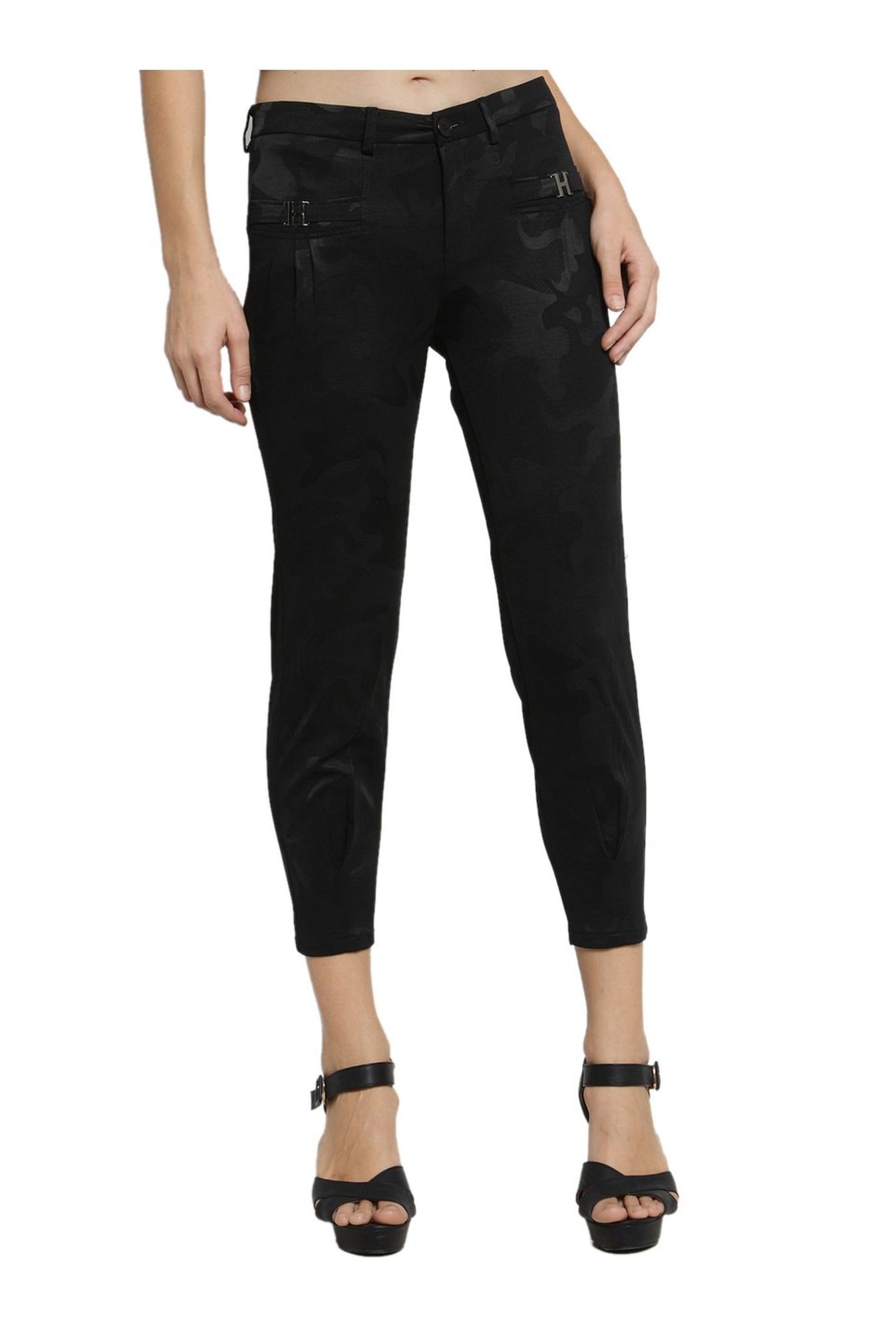Westwood Black Camo Print Jeggings
