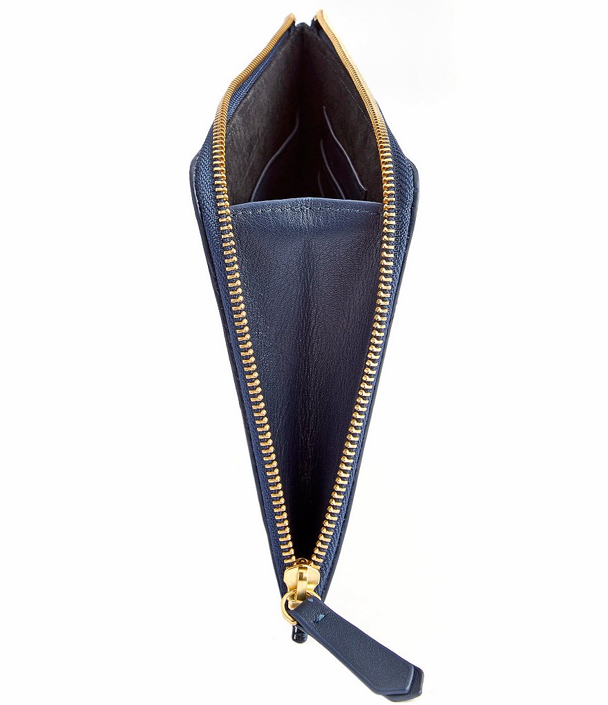 ROYCE New York Leather Travel Organizer Pouch