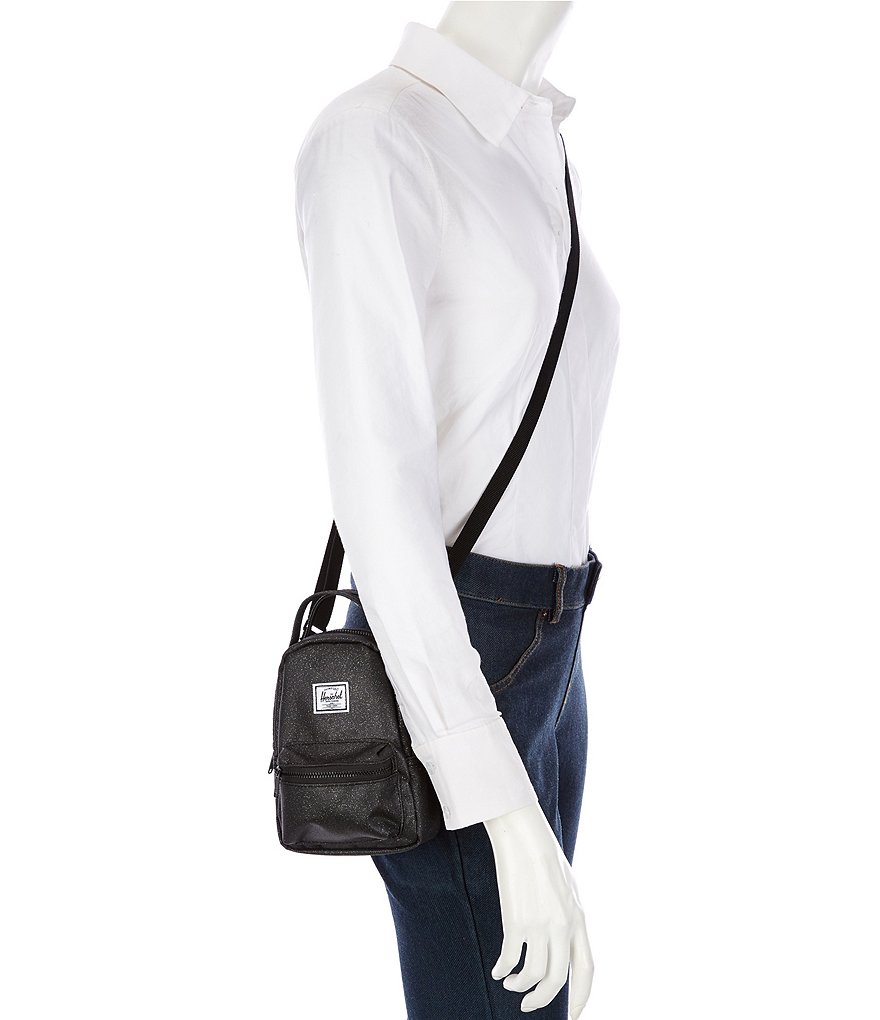 Herschel Supply Co. Nova Black Metallic Crossbody Bag