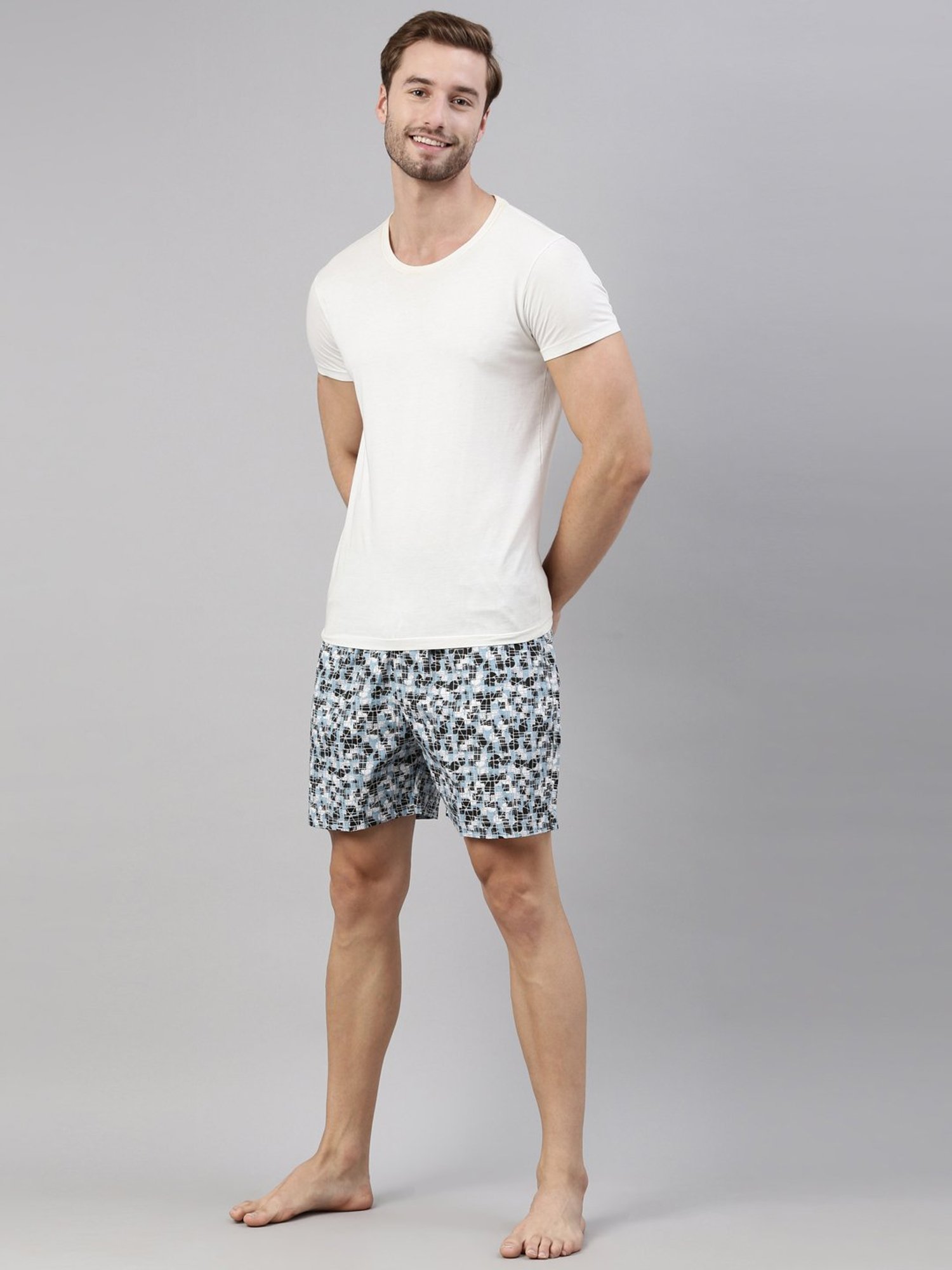 DIXCY SCOTT MAXIMUS Multi Cotton Regular Fit Printed Boxers - Pack Of 2