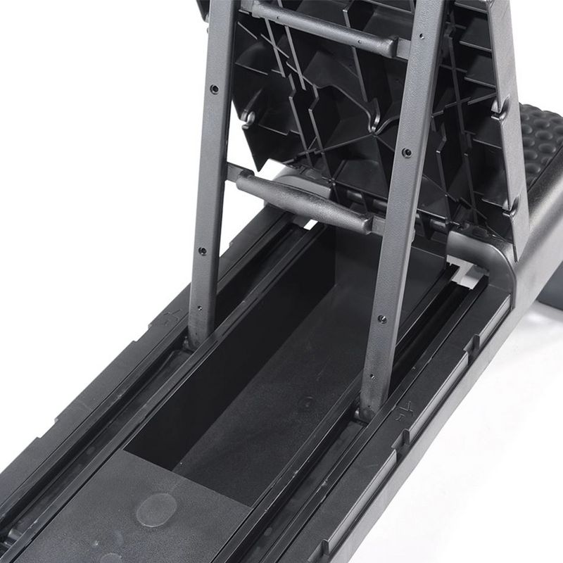 Power Systems Multi Functional Fitness Weight Bench Step Deck with Non Slip Surface for Full Body Home Exercise, Gym Cardio, and Strength Workouts