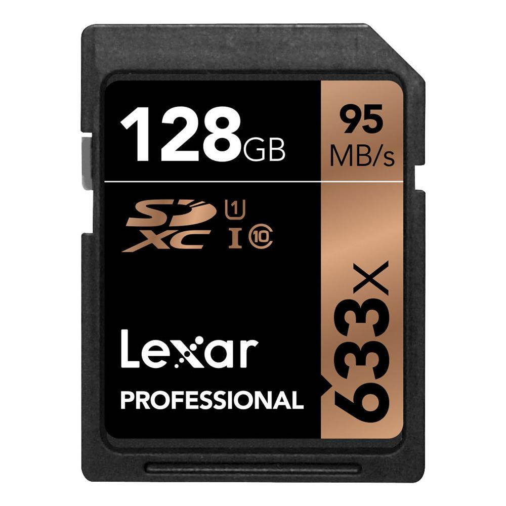 Lexar 128 GB Professional 633x SDHC/SDXC U1 #LSD128GCB1NL633