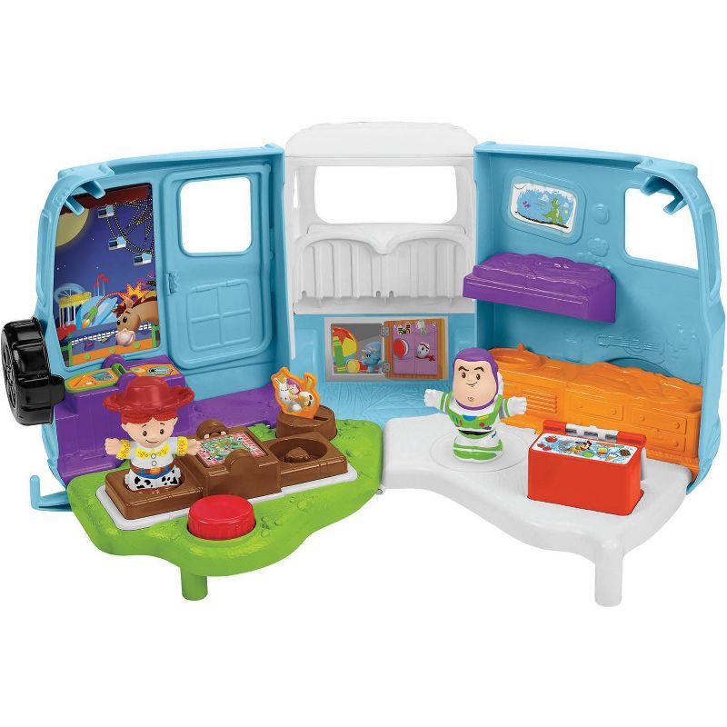 Fisher-Price Little People Disney Pixar Toy Story 4 Jessie's Campground Adventure Playset