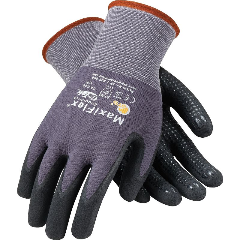 G-Tek Coated Work Gloves; MaxiFlex Endurance 34-844/M