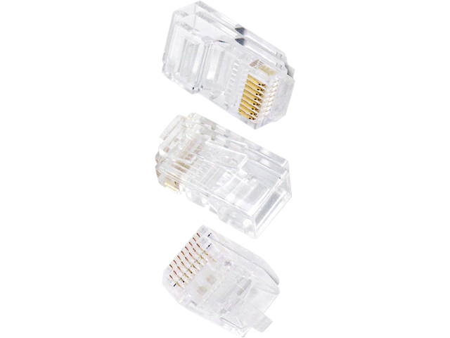 Ethereal C6T 8-Pin Cat-6 Crimp Connector, 50 Pk