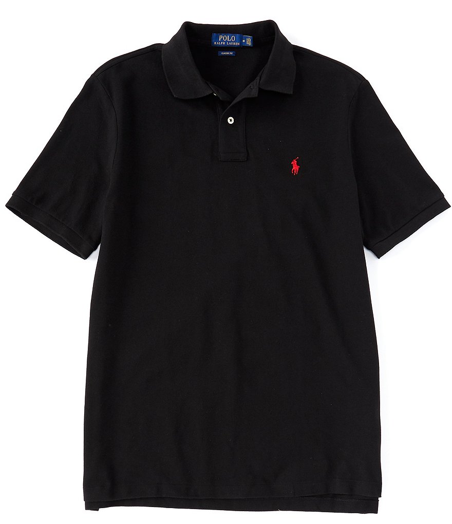 Polo Ralph Lauren Classic-Fit Solid Mesh Polo Shirt