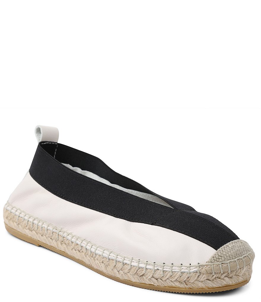 Andre Assous Lulu Leather Slip-On Espadrilles