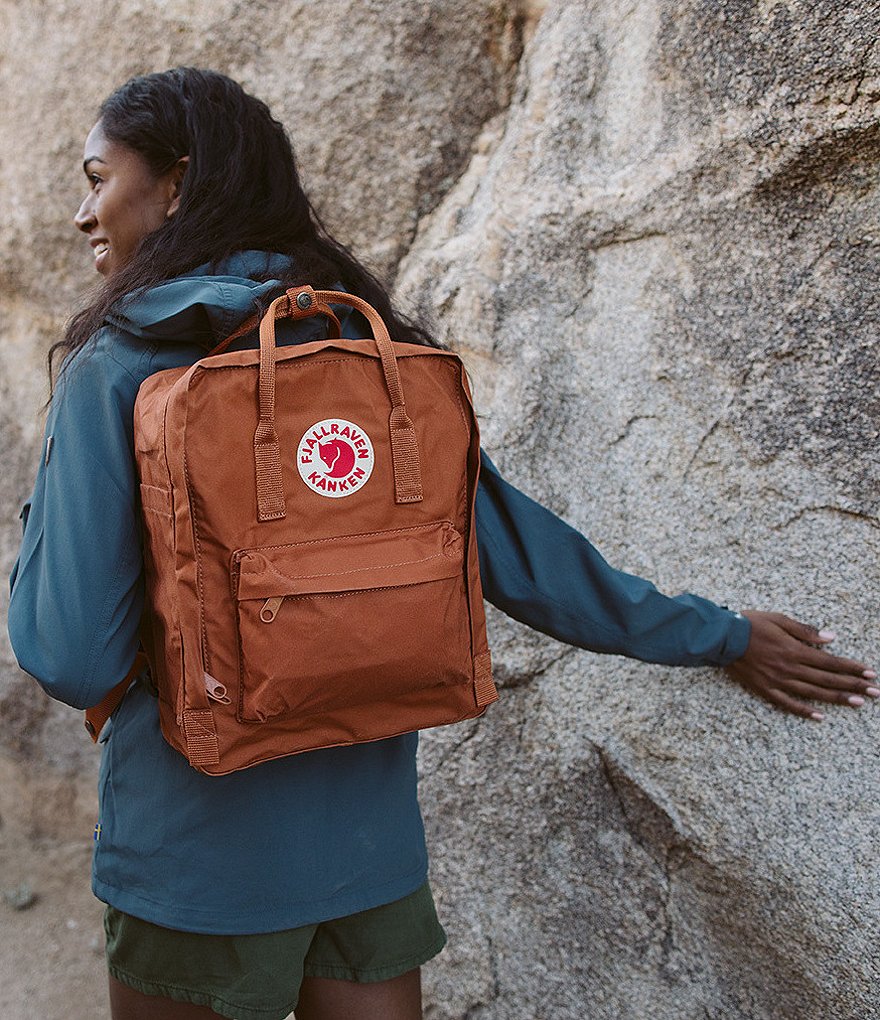Fjallraven Kanken Water-Resistant Cotton Zipper Convertible Backpack