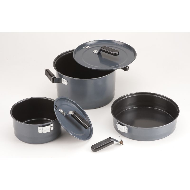 Coleman 3pc Family Cook Set - Black