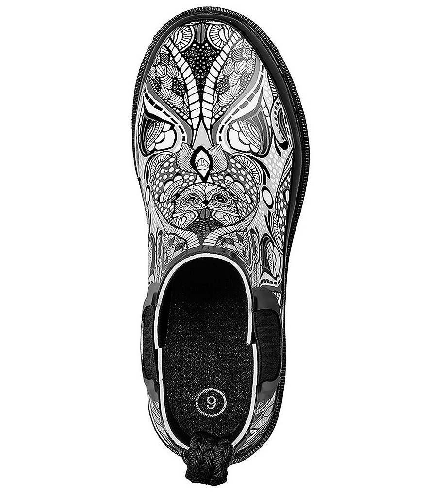 Sakroots Rhyme Printed Waterproof Chelsea Rain Booties