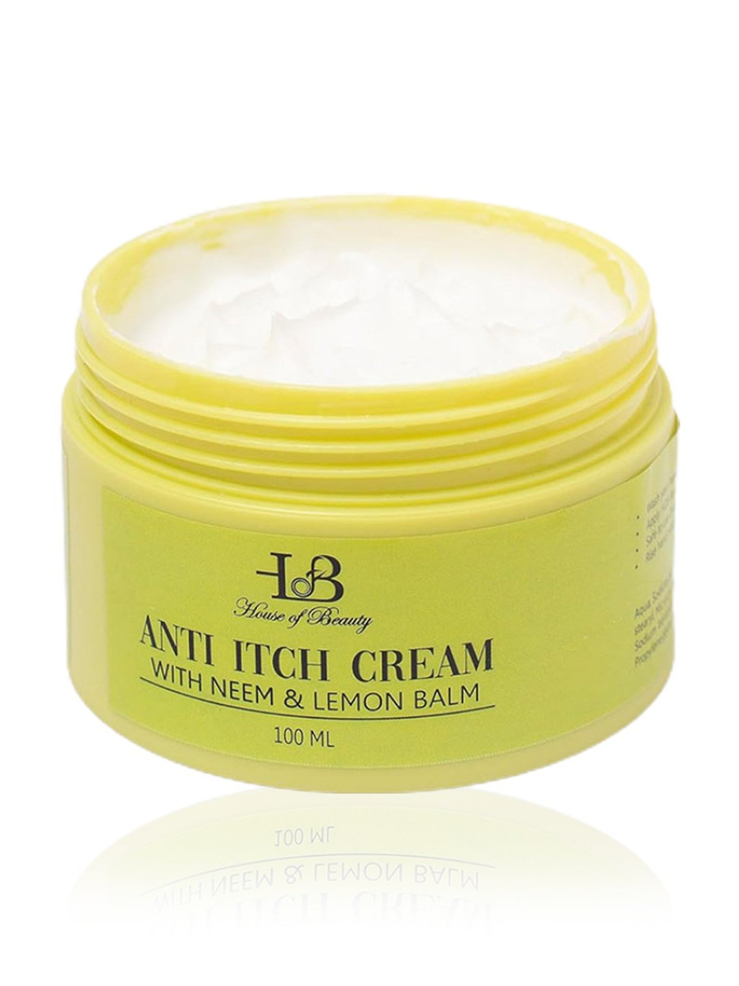 House of Beauty Anti Itch Cream with Neem & Lemon Balm - 100 ml