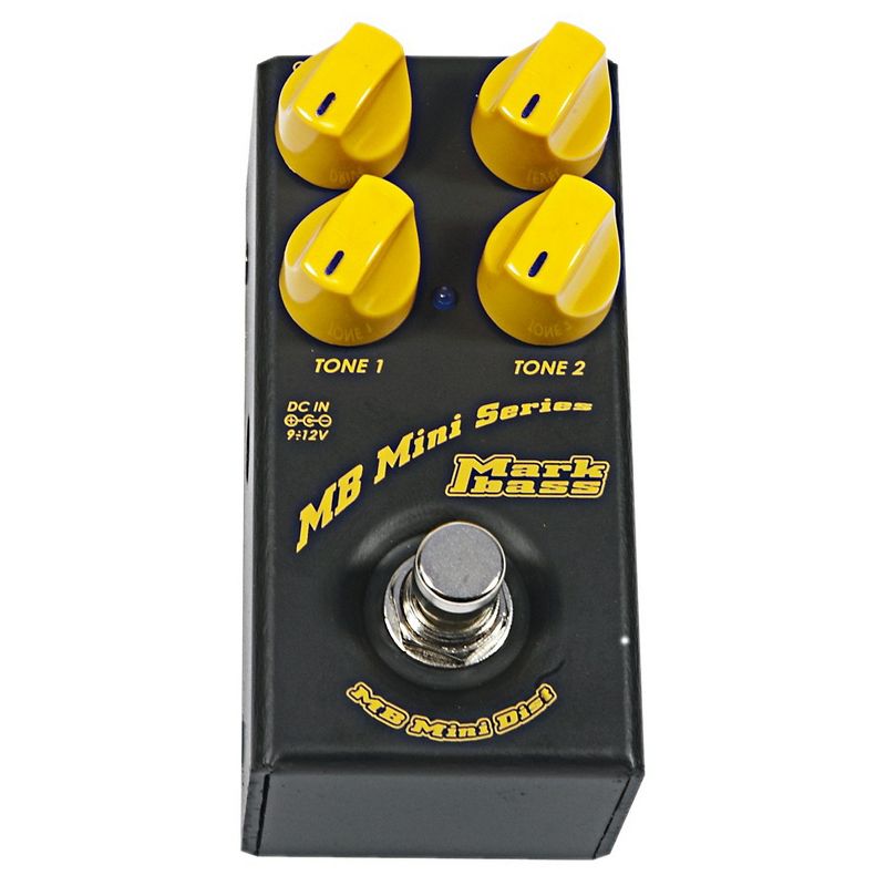 Markbass MB Mini Dist Compact Bass Distortion Effects Pedal