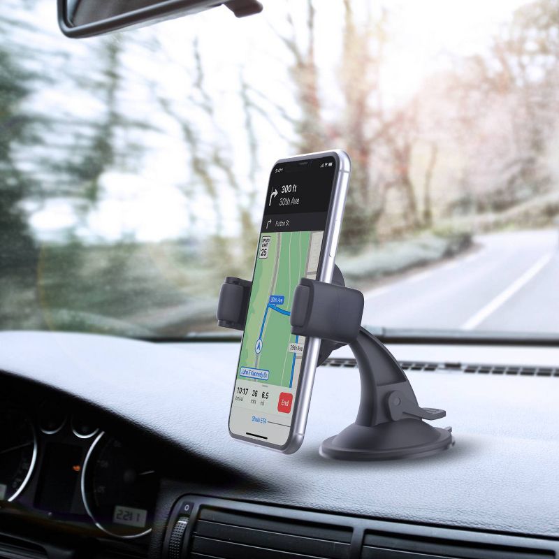 MYBAT Car Dash Air Vent Or Windshield Holder Mount Dock Compatible With Mobile Cell Phones